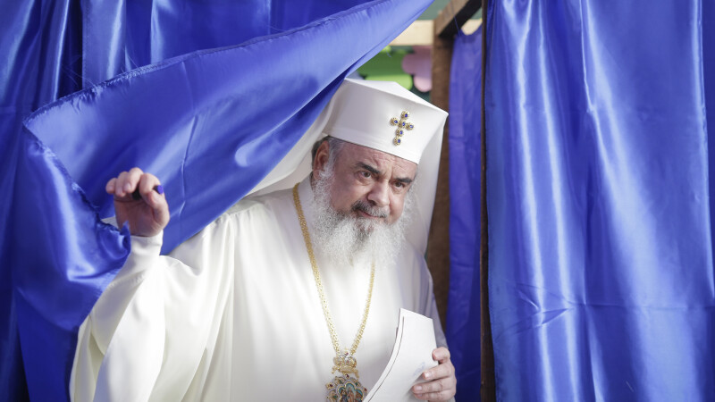 Patriarhul Daniel a votat la referendumul pentru familie