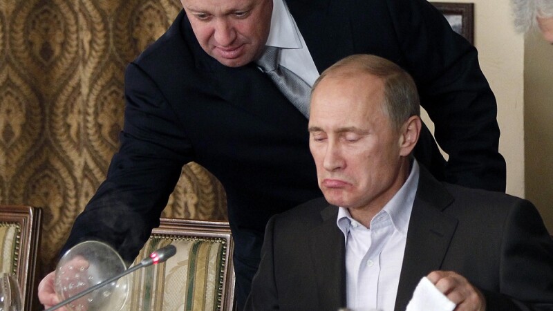 Evghenii Prigojin si Vladimir Putin