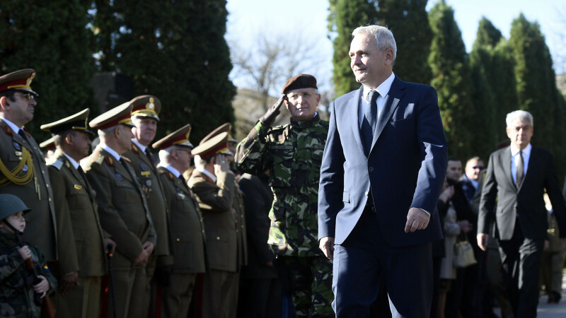 Liviu Dragnea, armata