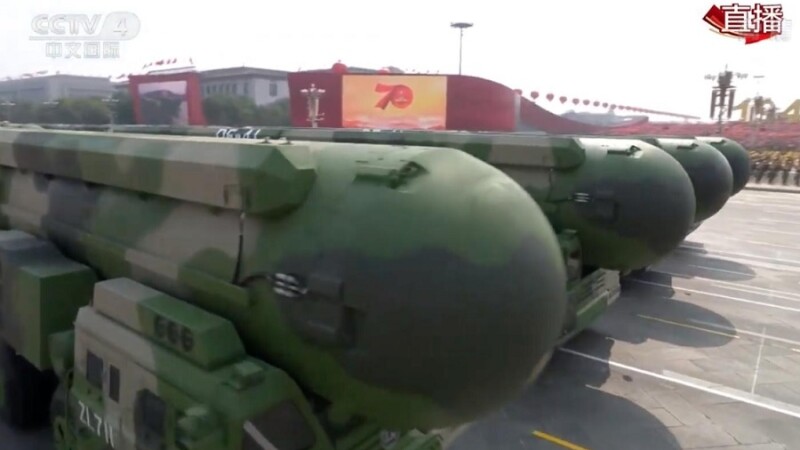 Racheta balistica Dongfeng 41, prezentata la Beijing - 3