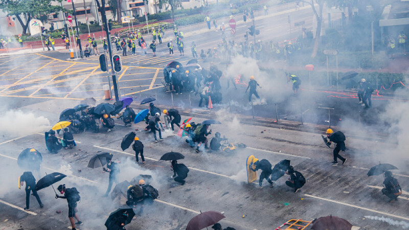 Noi proteste în Hong Kong