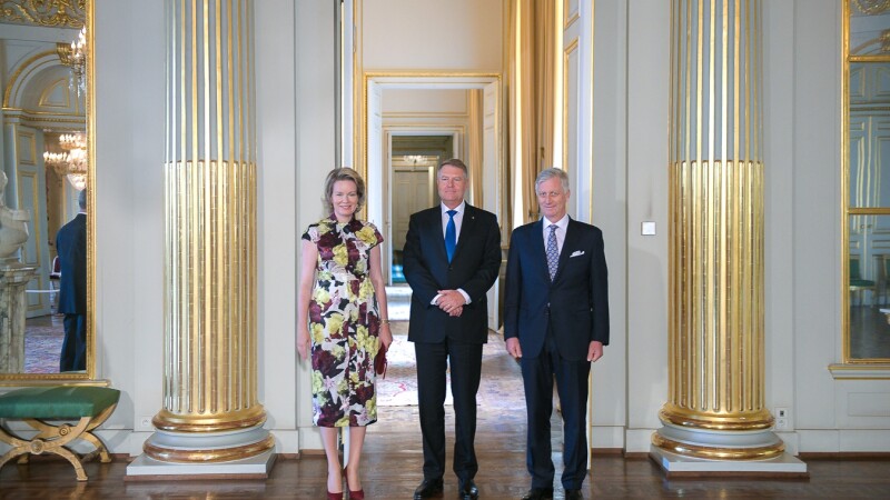 Klaus Iohannis, regele Philippe