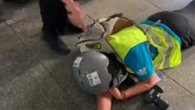 Jurnalistă împușcată în zona ochilor în timpul protestelor din Hong Kong