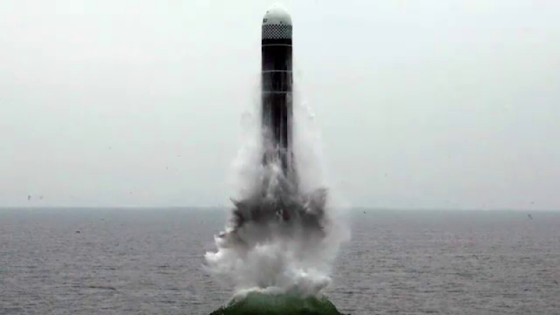 racheta submarin coreea