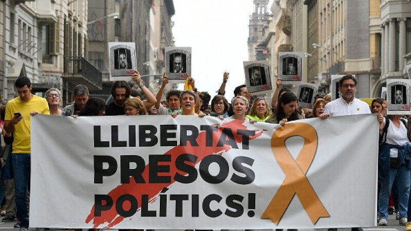 protest barcelona