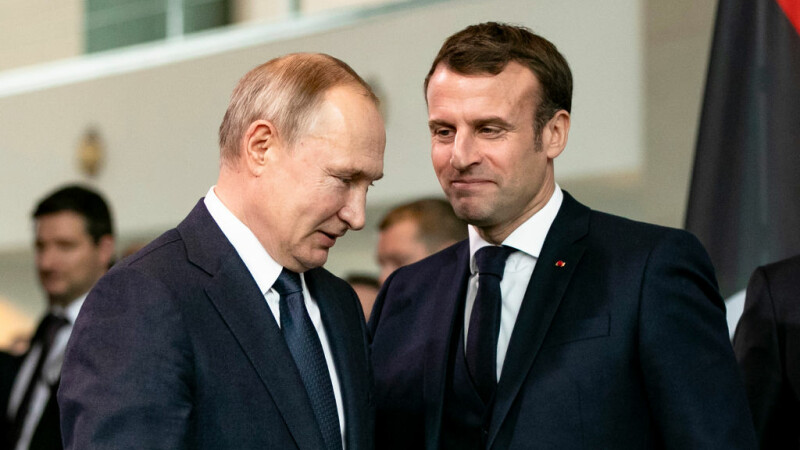 Ce i-a spus Putin lui Macron despre situația din Belarus: ”Toate încecările sunt inacceptabile”