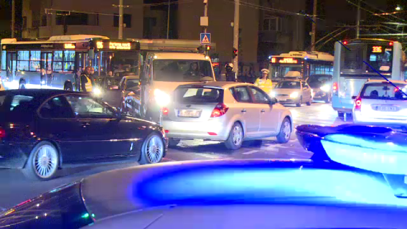 Accident violent în București. Ce s-a întâmplat