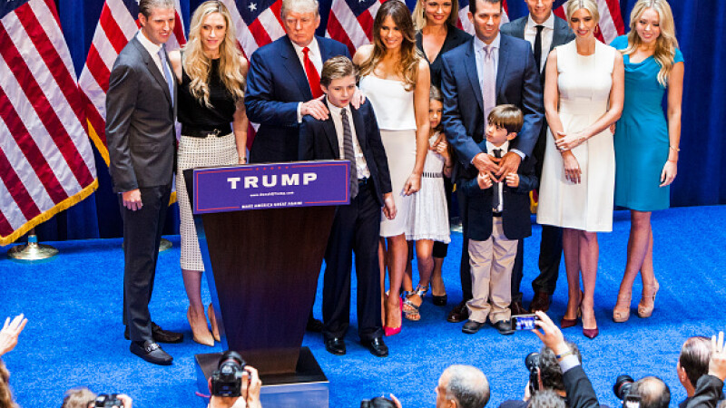 Câți copii are Donald Trump și cu se ocupă aceștia. GALERIE FOTO