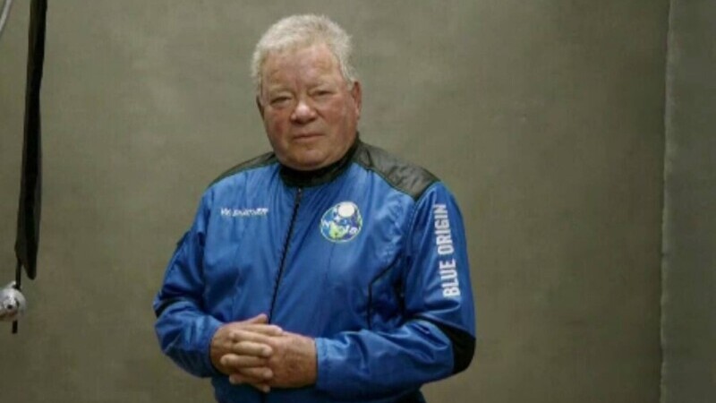Actorul William Shatner, căpitanul Kirk din Star Trek, a devenit cea mai vârstnică persoană care a ajuns în spaţiu