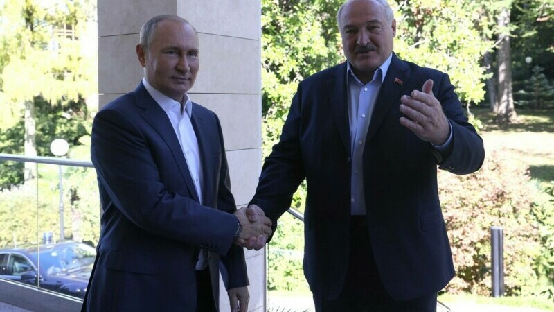 Vladimir Putin si Aleksandr Lukasenko