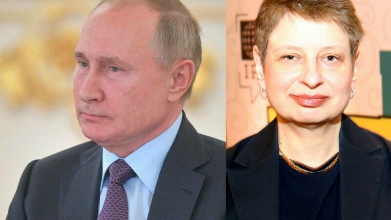 Nina Hrusciova si Vladimir Putin