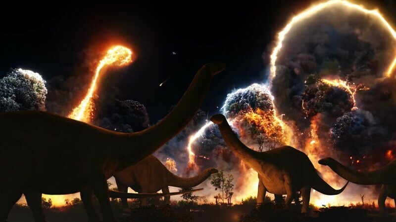 Praful cauzat de un asteroid a provocat o iarnă de 15 ani care a dus la dispariţia dinozaurilor