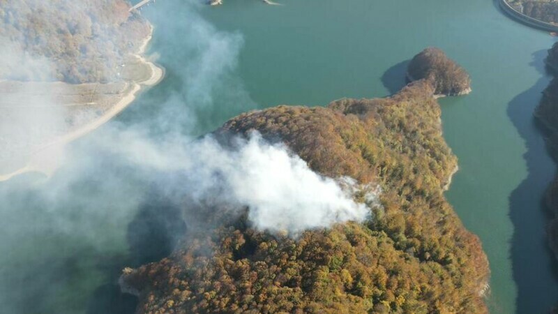 Incendiu Valea Doftanei