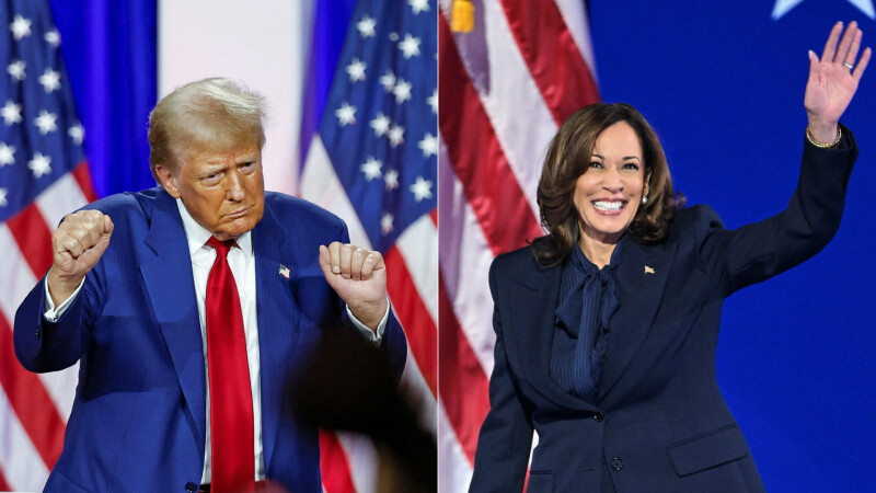 donald trump, kamala harris