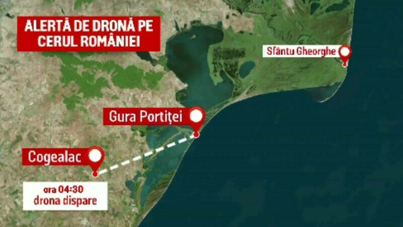 Alerta de drone pe litoral a băgat spaima în localnici: „Aveam impresia că ori acum îmi bubuie casa, ori ceva se întâmplă”