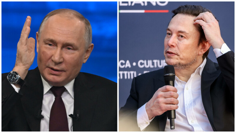 Elon Musk discută în mod regulat cu Putin din 2022. Favoarea pe care liderul de la Kremlin i-ar fi cerut-o miliardarului