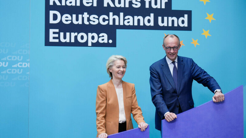 Friedrich Merz Ursula von der Leyen