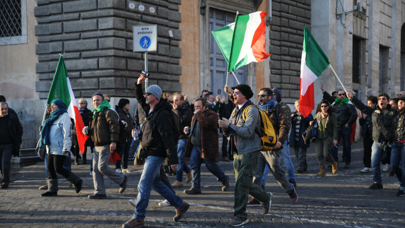 italia, protest