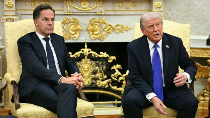 donald trump mark rutte