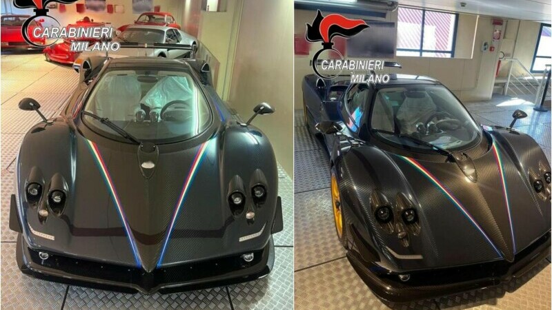 carabinieri supercar