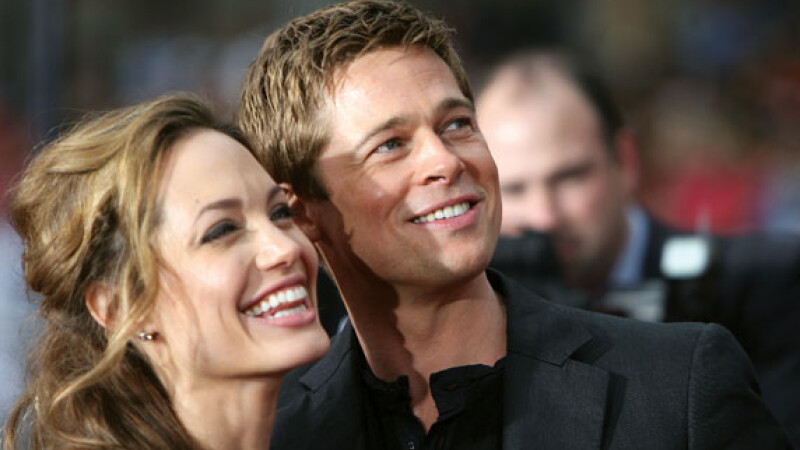 Brad Pitt si Angelina Jolie