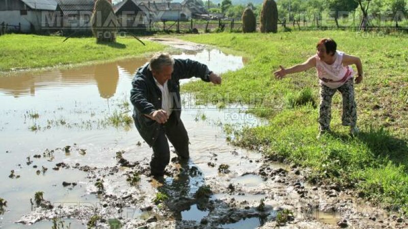 Inundatiile au lovit devastator in Maramures