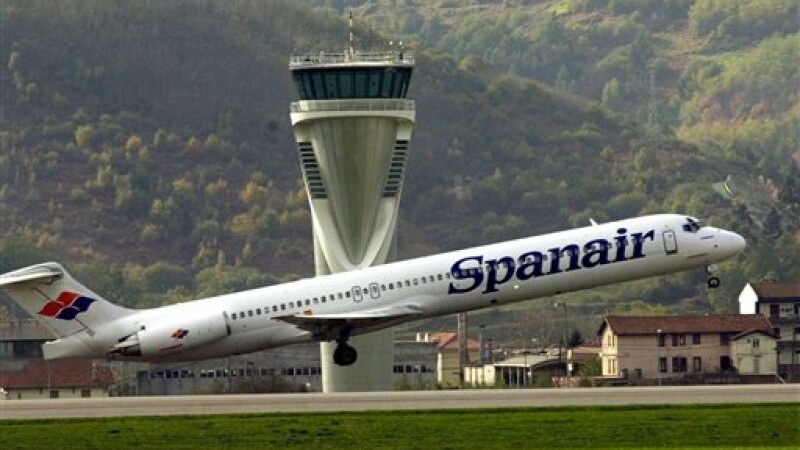 Imaginile accidentului aviatic din Madrid au fost date publicitatii