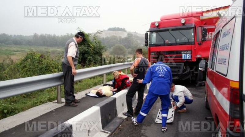 Accident groaznic in Bihor, chiar in prima zi de serviciu al unui sofer