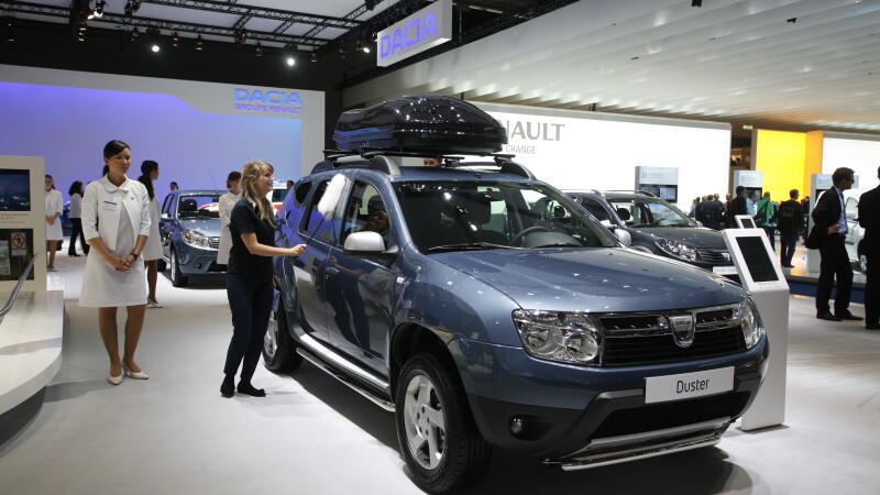 Dacia Duster la Salonul Auto de la Frankfurt