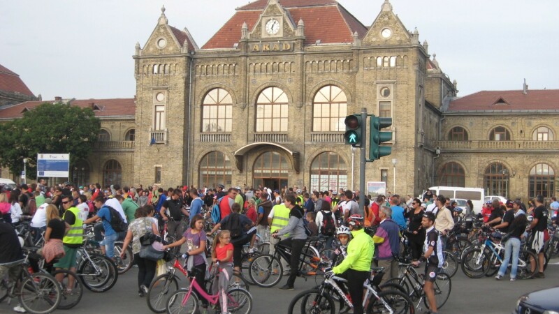 biciclisti, Arad