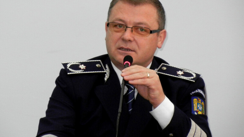 Chestorul de politie Liviu Popa, seful IPJ Bihor