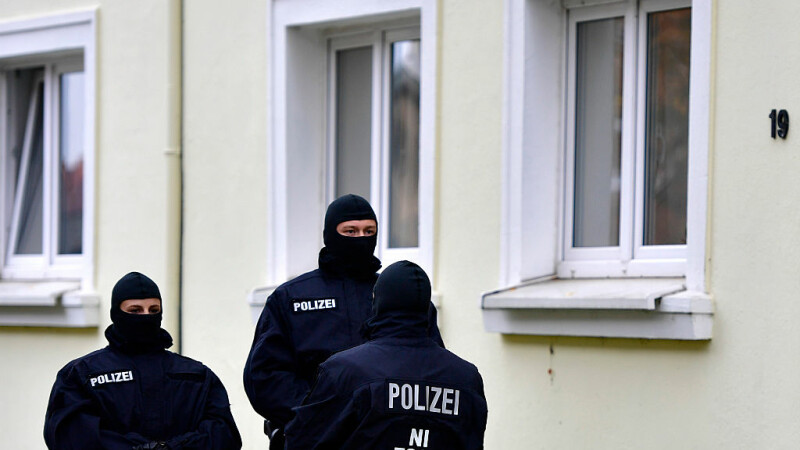 raid al politiei in Germania