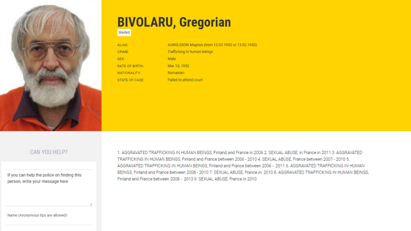 Bivolaru Most Wanted