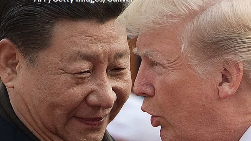 Xi Jinping si Donald Trump - AFP/Getty