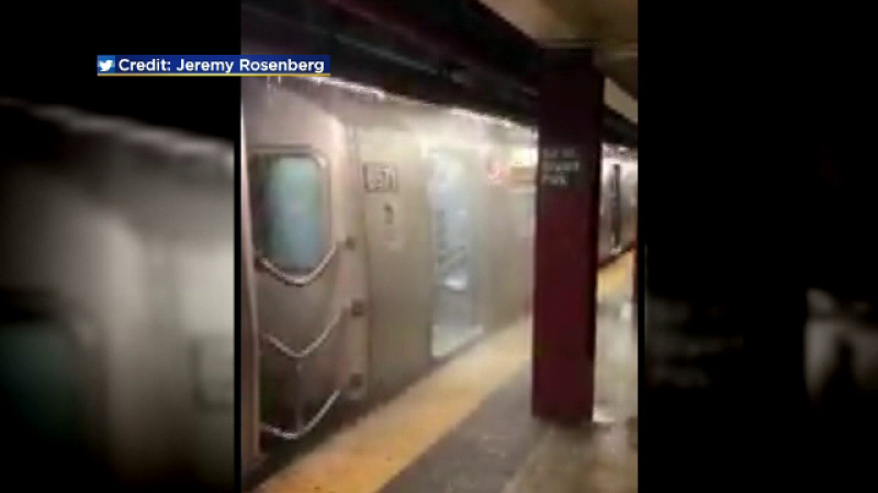 inundații metrou New York