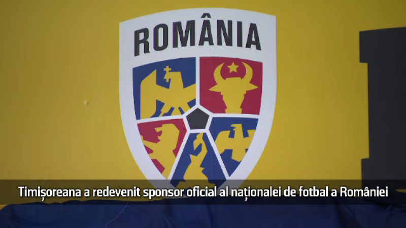 Timișoreana a revenit sponsor oficial al Naționalei de Fotbal a României