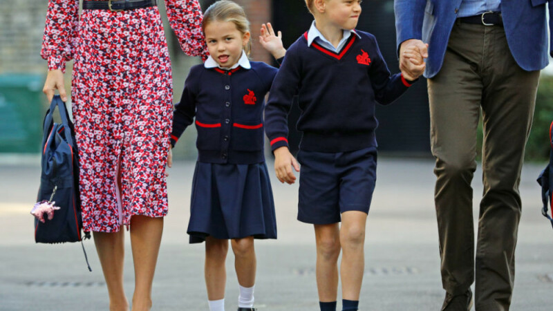 Prinţesa Charlotte, în vârstă de 4 ani, a început şcoala