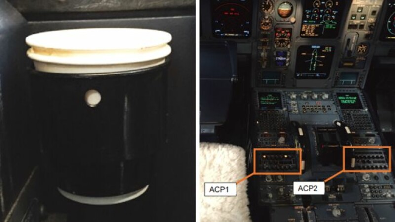 Aterizarea de urgență a unui avion de pasageri. Pilotul a vărsat cafea pe panoul de control