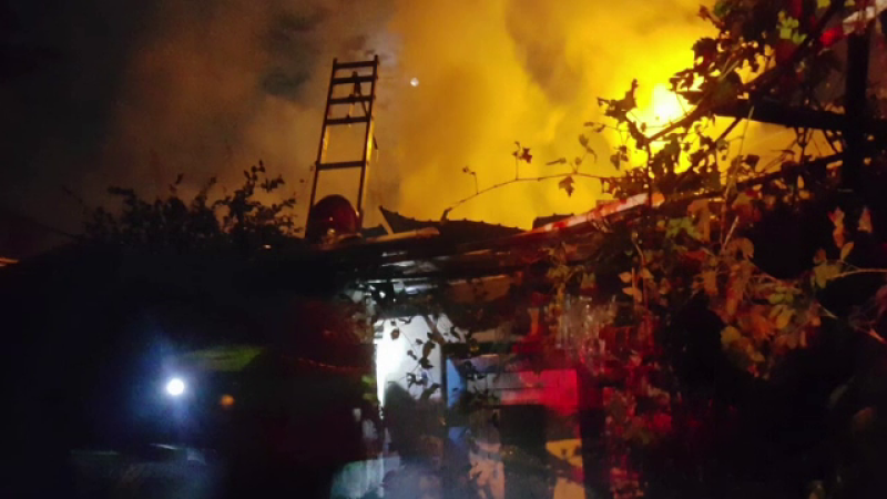 Panică în Brașov, după izbucnirea unui incendiu la o casă