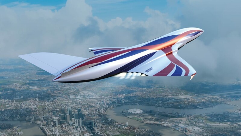 Motorul SABRE (Synergetic Air-Breathing Rocket Engine), construit de compania Reaction Engines