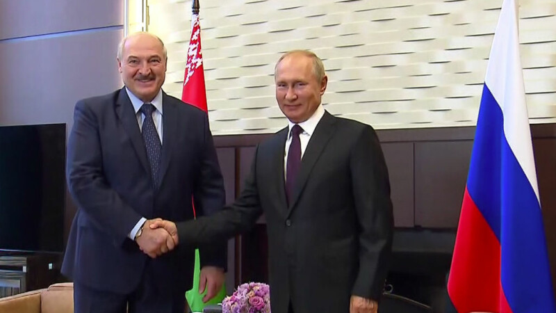 Putin și Lukașenko