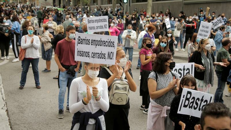 proteste madrid