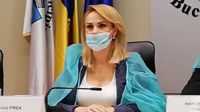 gabriela firea masca