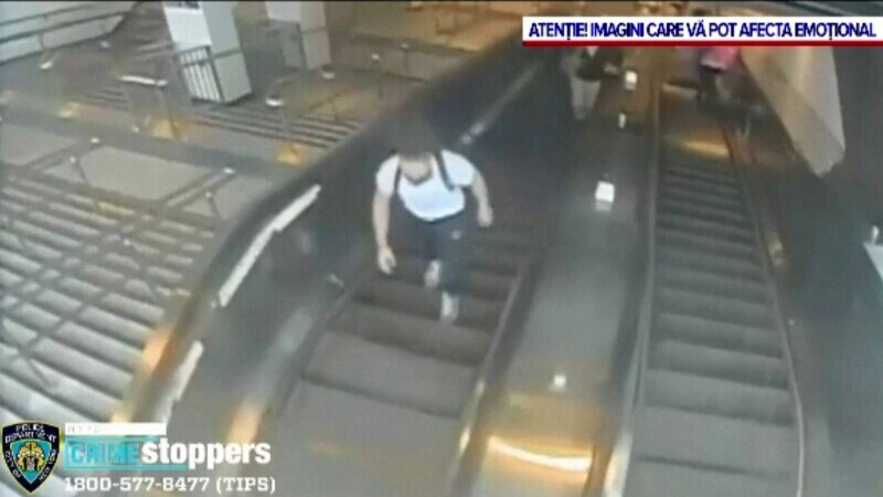 Femeie lovită cu sălbăticie la metrou, în New York. Poliția are imagini dar nu a identificat agresorul