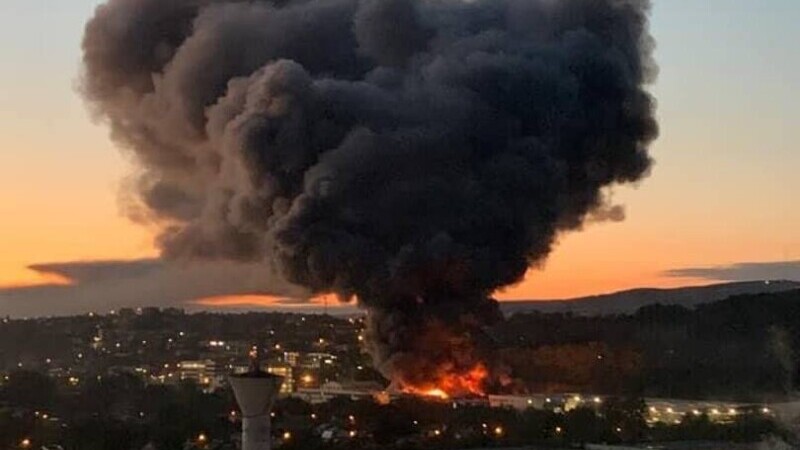 incendiu hala Cluj - 2