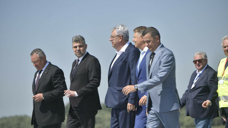 Nicolae Ciuca, Klaus Iohannis, Marcel Ciolacu