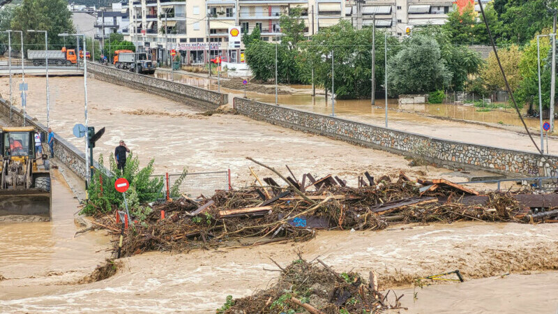 inundatii grecia, volos