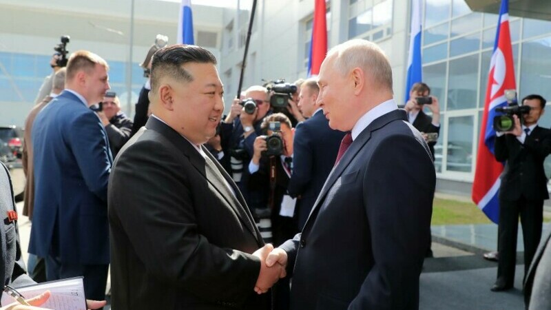 Vladimir Putin, Kim Jong Un