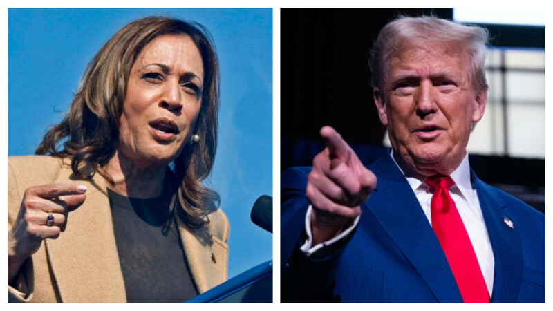 kamala harris donald trump