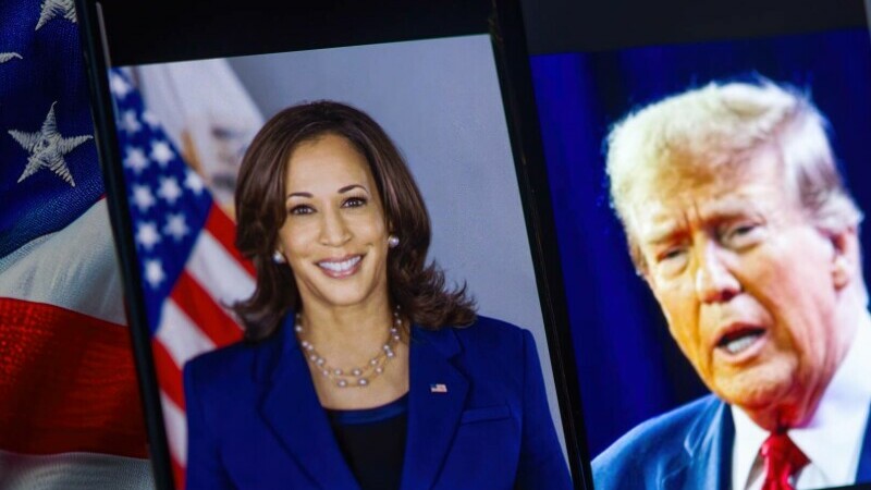 Donald Trump și Kamala Harris